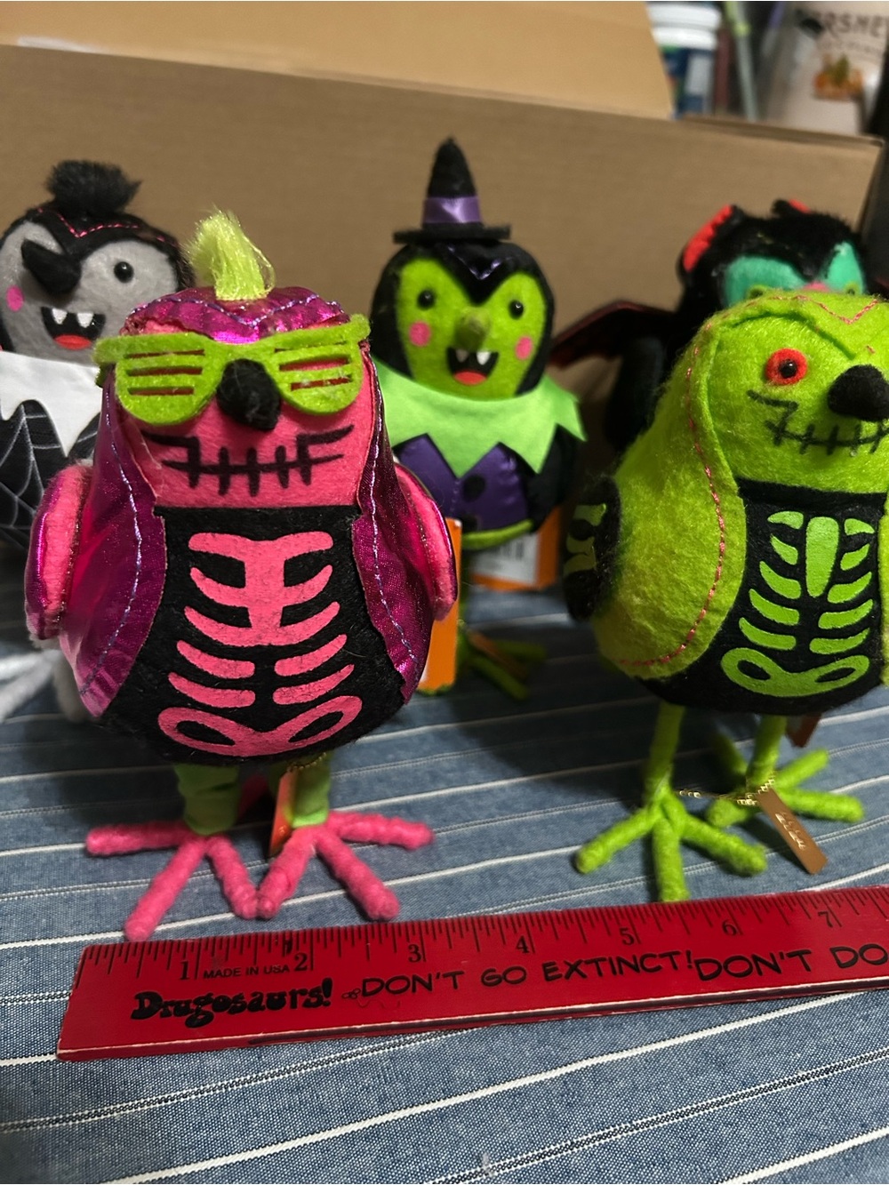 Target Spritz 2024 Hyde & EEK! Featherly Friends Halloween Birds Set of 5 NWT - Picture 6 of 6